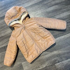 Carters - Baby Boy Hooded Midweight Jacket (Brown)